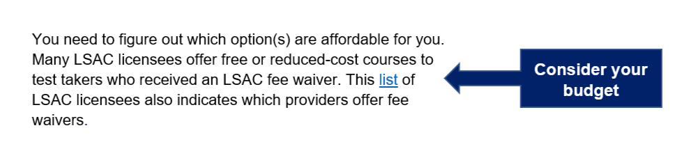 consider your budget