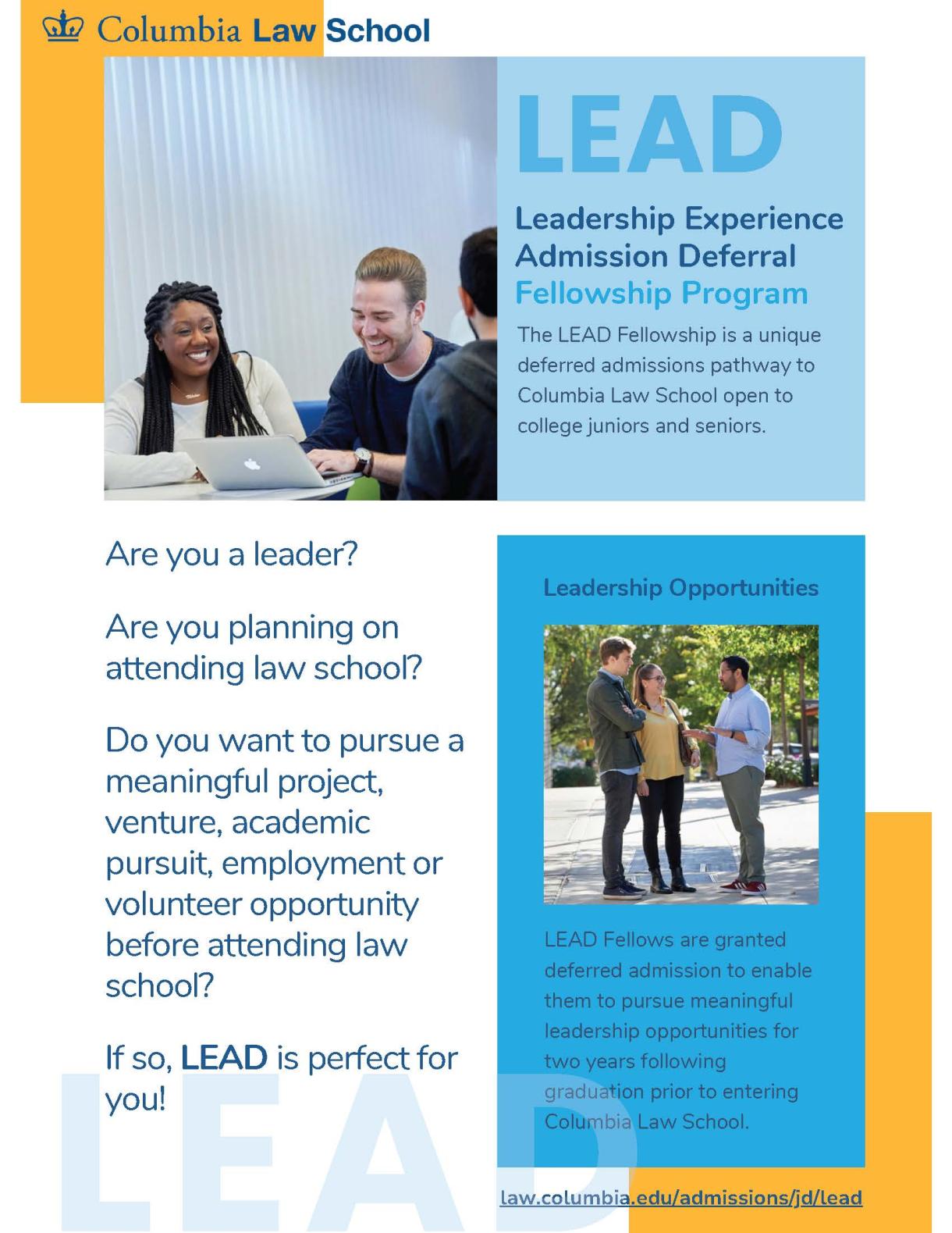 Columbia Lead program